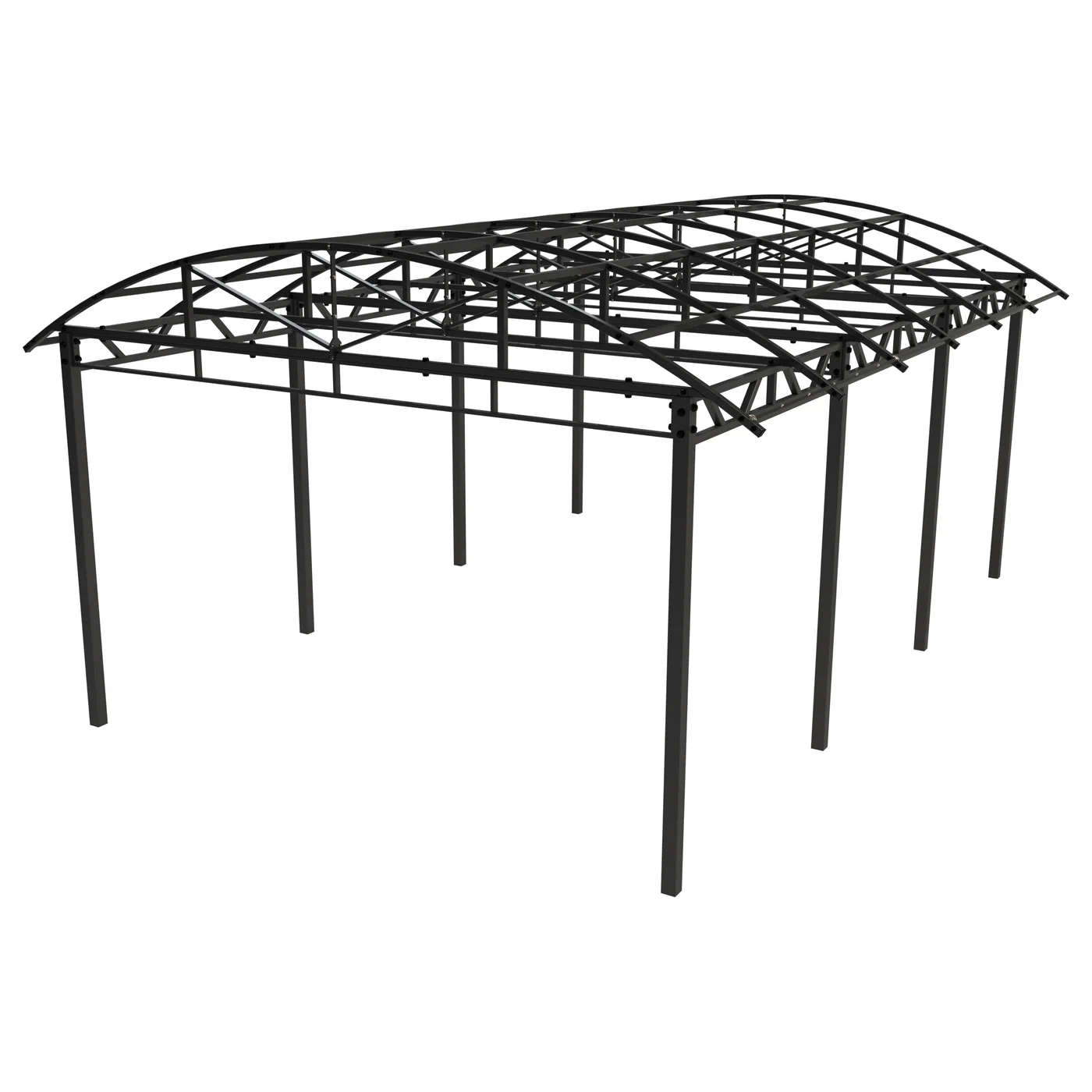 Park-5022 Навес для тренажеров теневой 6300х4800х3100